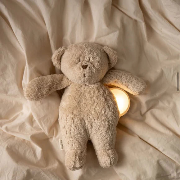 Moonie Organic Humming Bear - Sand