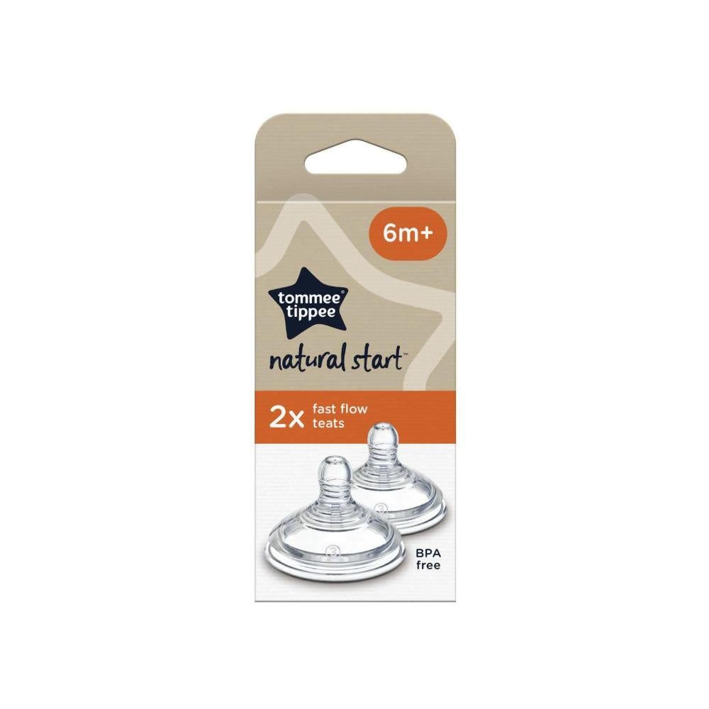 Tommee Tippee Natural Start Baby Bottle Teat - Fast Flow
