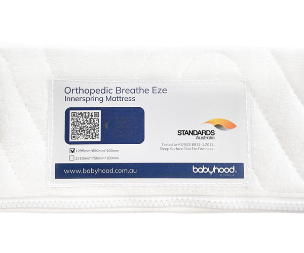 Babyhood Orthopedic Breathe Eze Innerspring Mattress