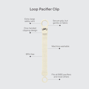 BIBS Pacifier Clip Loop - Sage