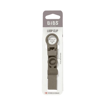 BIBS Pacifier Clip Loop - Dark Oak