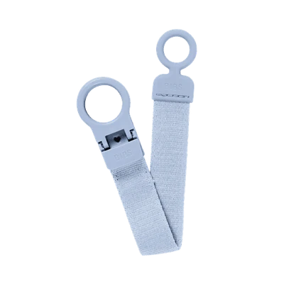 BIBS Pacifier Clip Loop - Dusty Blue