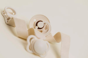 BIBS Pacifier Clip Loop - Ivory