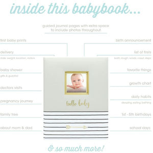 Pearhead Babybook - Hello Baby