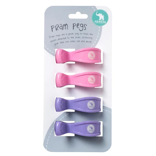 All4Ella Pram Pegs 4pk