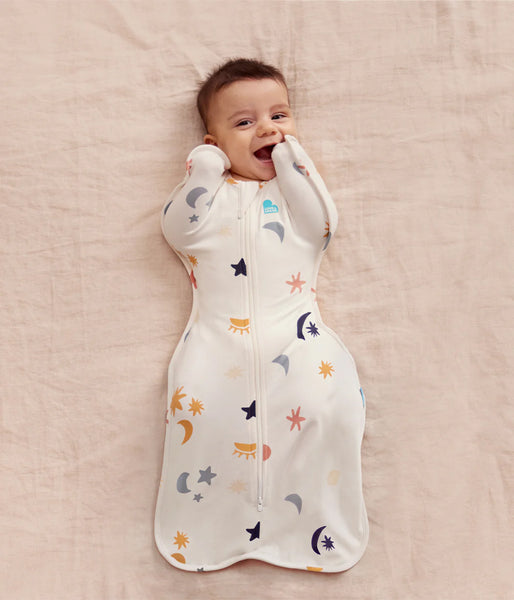 Love To Dream Swaddle Up 1.0T Organic Stretch Cotton Buff Lunar