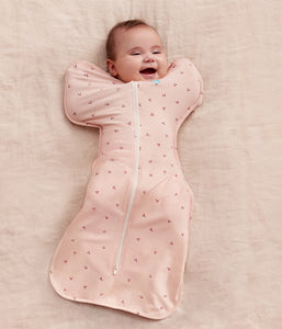 Love to Dream Swaddle Up Bamboo 1.0 Tog - Blush Cherries