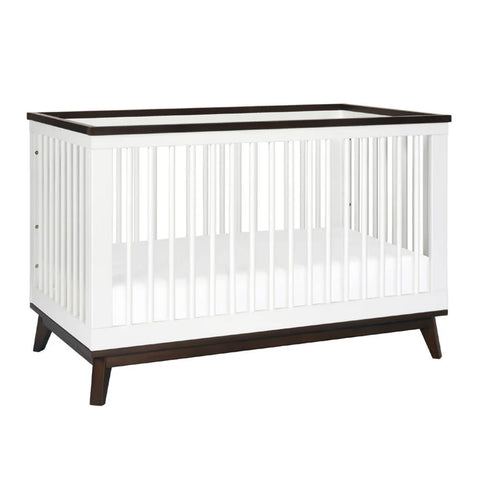 Babyletto Scoot Cot 3 in 1 & Dresser Set (Walnut) - Ex Display