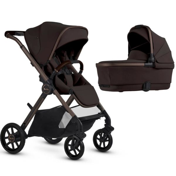 Silver Cross Reef 2 with Carrycot - Ganache