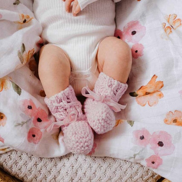 Snuggle Hunny Merino Wool Bonnet & Booties
