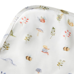 Snuggle Hunny Organic Jersey Wrap & Beanie Set - Garden Friends