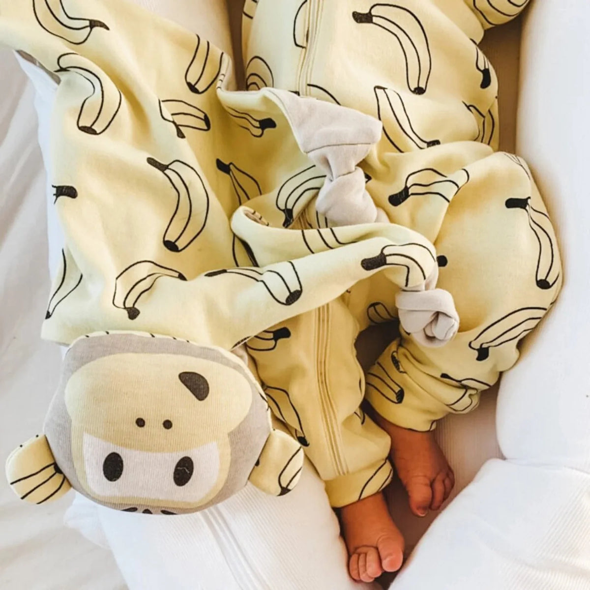 Kippins Splits Kippin Organic Cotton Baby Comforter | Baby Junction