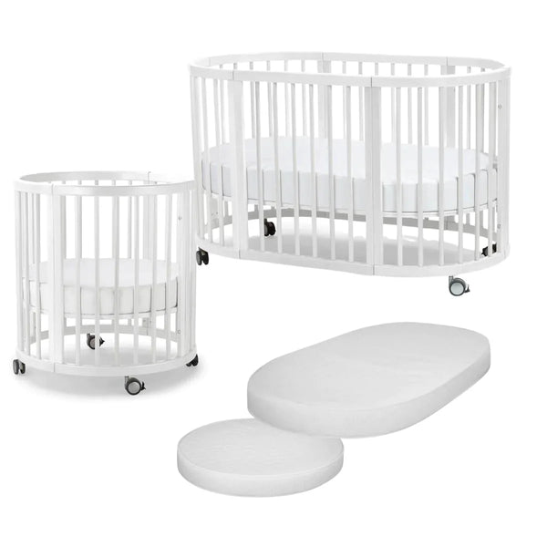 Lolli Furniture Sprout 4 in 1 Cot White - Ex Display