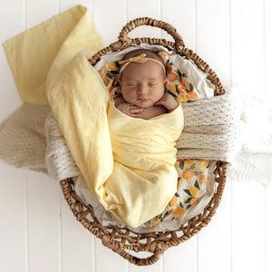 Snuggle Hunny Organic Muslin Wrap - Sunlight