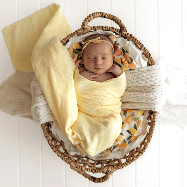 Snuggle Hunny Organic Muslin Wrap - Sunlight
