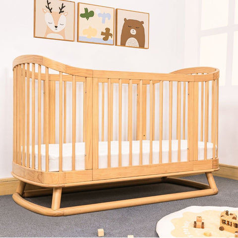 Sweet Pea Luxury Eva 3 in 1 Cot - Natural