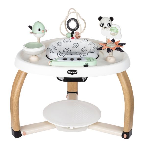 Tiny Love Black & White Décor 5-in-1 Here I Grow Stationary Activity Centre