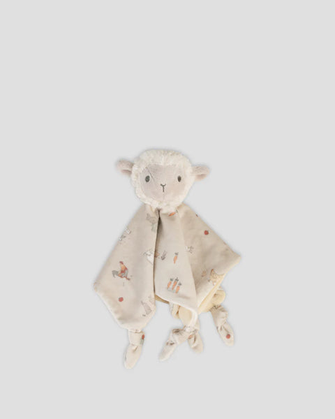 The Little Linen Co Lovie Comforter - Farmyard Lamb