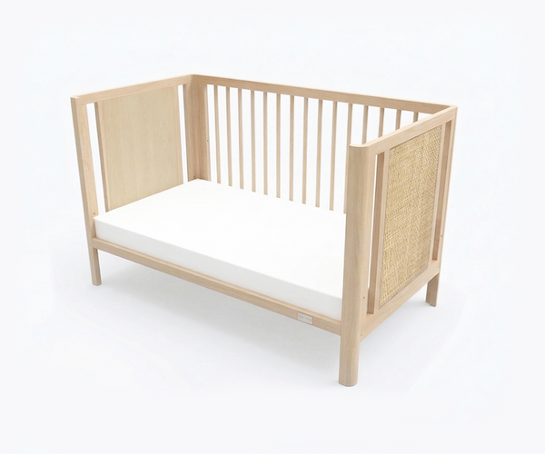 Babyhood Aliya Rattan Cot