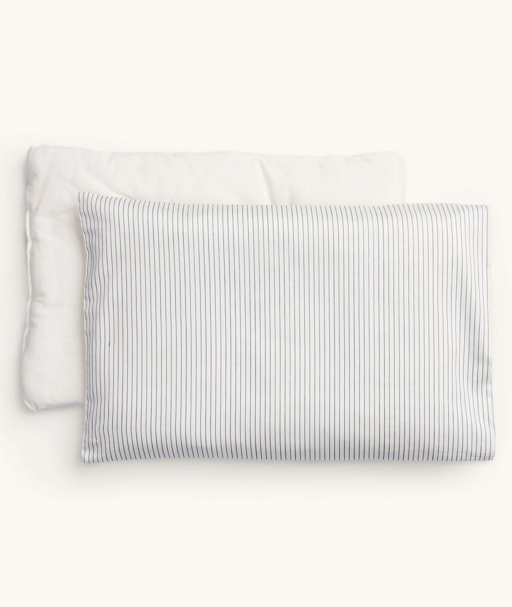 ErgoPouch Toddler Pillow with Case - Midnight Stripe