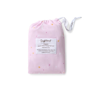 Snuggle Hunny Fitted Bassinet Sheet/Change Mat Cover - Twinkle