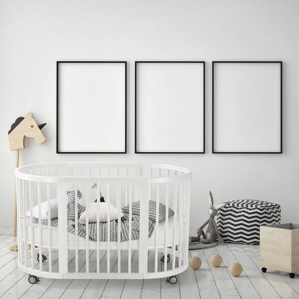 Lolli Furniture Sprout 4 in 1 Cot White - Ex Display