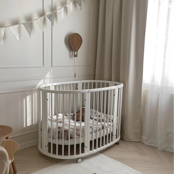 Lolli Furniture Sprout 4 in 1 Cot White - Ex Display
