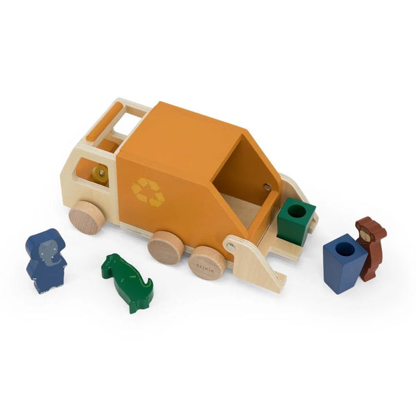 Trixie Wooden Garbage Truck