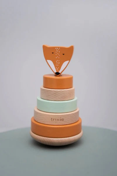 Trixie Wooden Stacking Toy - Mr. Fox