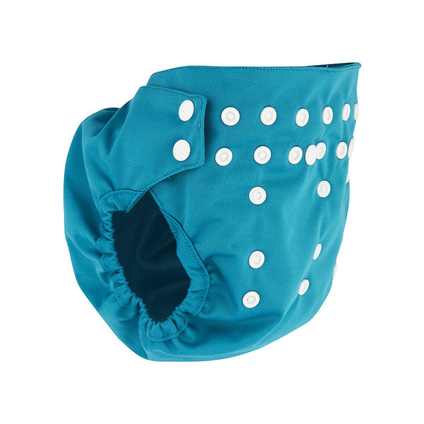 Pea Pods Pilcher Nappy Covers - Aqua Blue