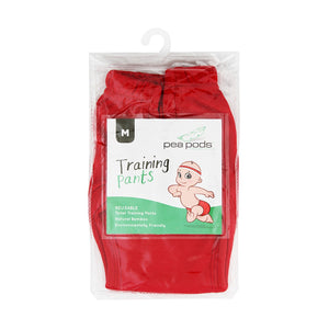 Pea Pods Training Pants - Racing Red