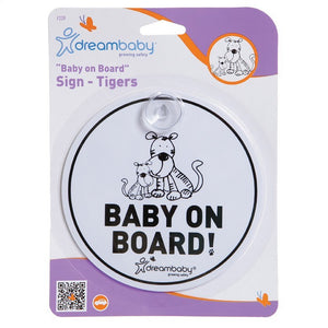 Dreambaby Round Baby on Board Sign