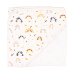 All4Ella Hooded Towel - Rainbows