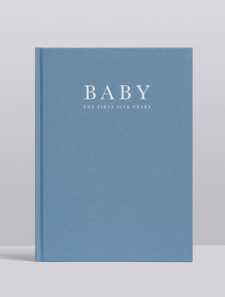 Write To Me Baby: Birth to 5 Years - Blue