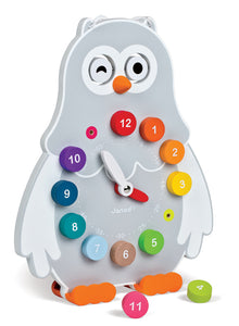 Janod Owly Clock