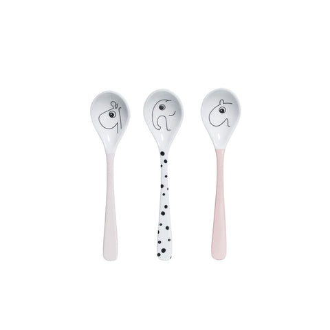 Done by Deer Happy Dots 3 Spoon Set
