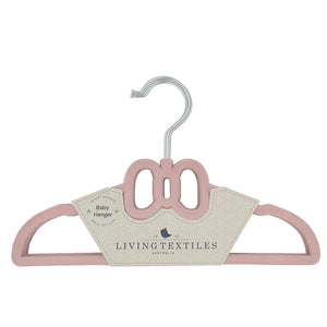 Living Textiles 6-pack Baby coat hangers - Pink bow