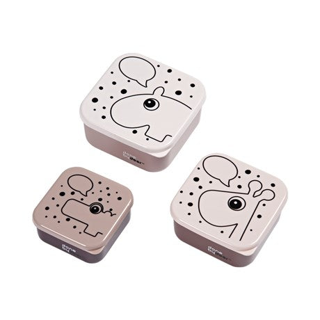 Done by Deer Snack Boxes Set of 3