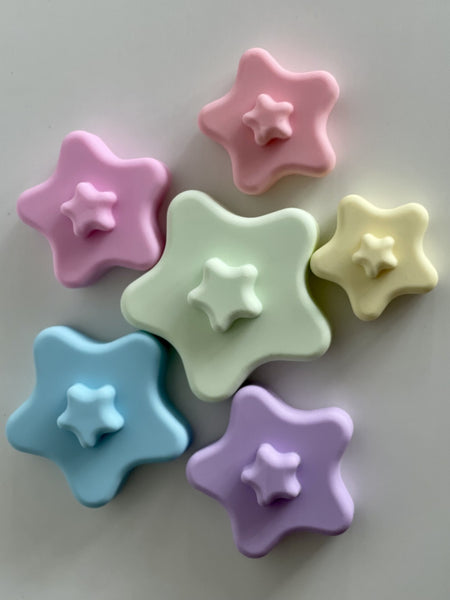 Bibi Pyramid Stacker Star - Lilacs