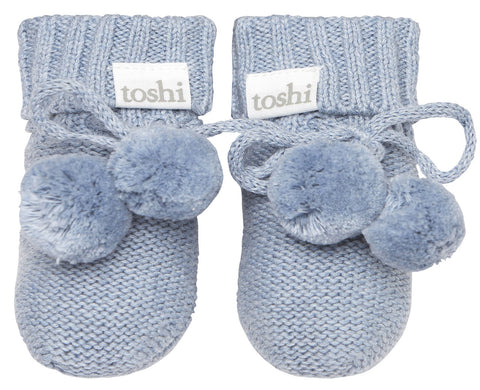 Toshi Organic Booties Marley Tide