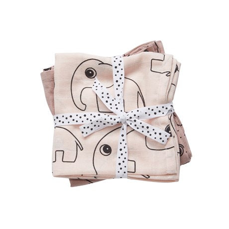 Done by Deer Swaddle 2pk - Contour Powder