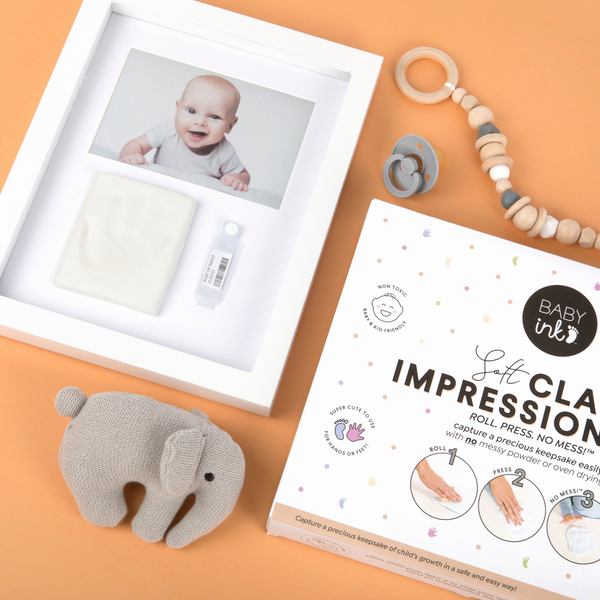 BabyInk Soft Clay Keepsake Frame Kit