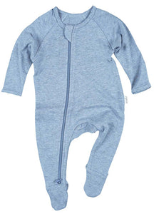 Toshi Organic Onesie Long Sleeve Dreamtime Tide