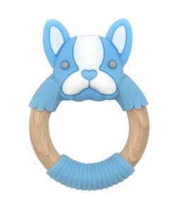 BibiBaby Teething Rings - Frenchy Blue