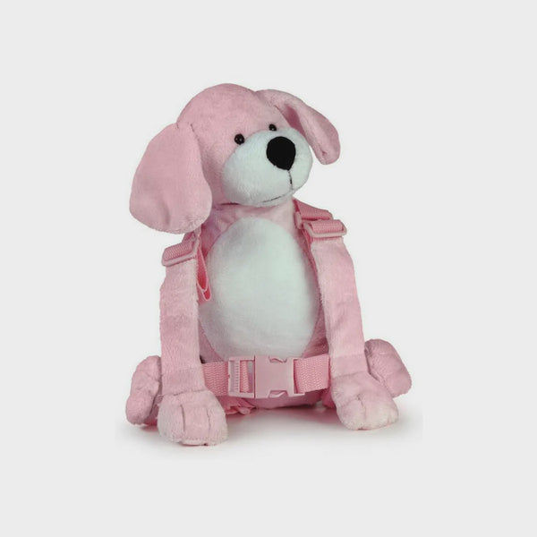 Playette 2 in 1 Harness Buddy - Pink Puppy