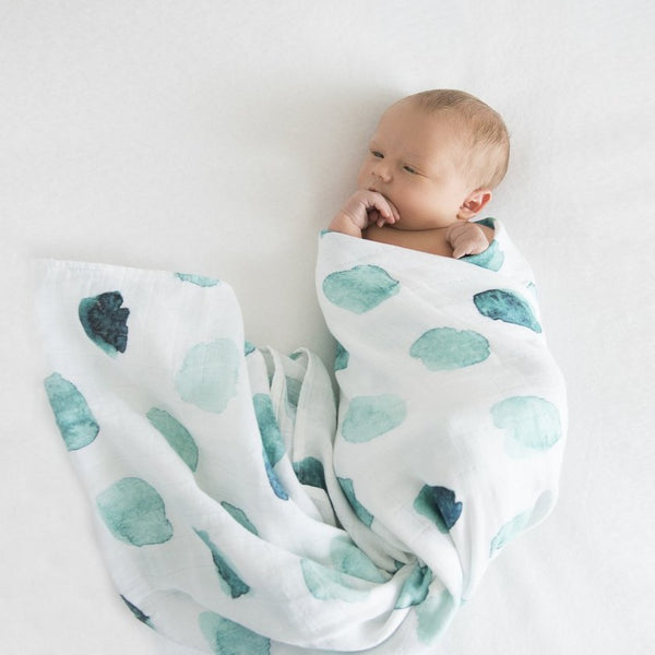 Snuggle Hunny Organic Muslin Wrap Print