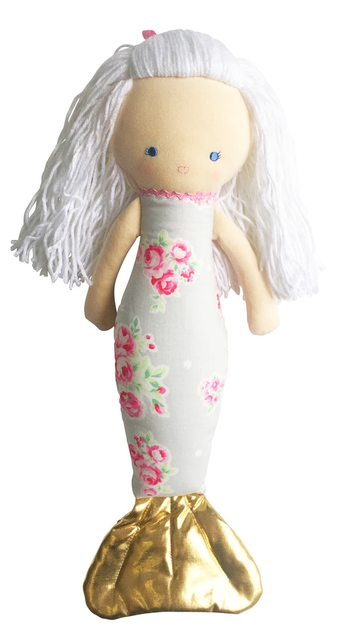 Alimrose Mermaid Doll 40cm - Grey