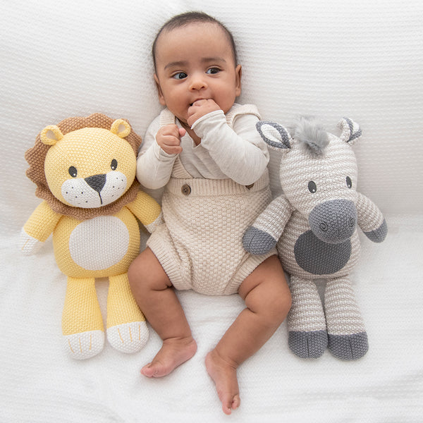 Living Textiles Whimsical Toy - Leo the Lion