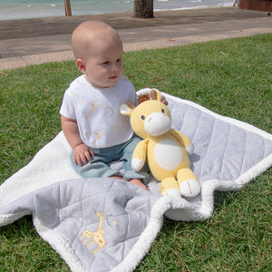 Living Textiles Whimsical Toy - Noah the Giraffe