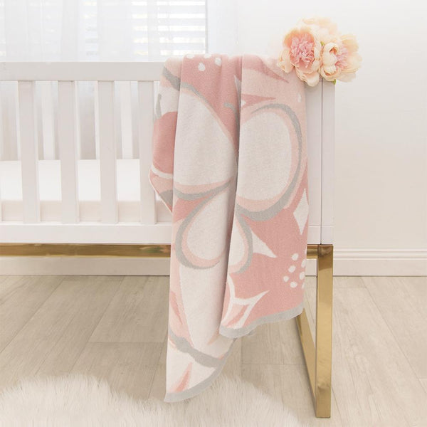 Lolli Living Meadow Pram Knitted Blanket